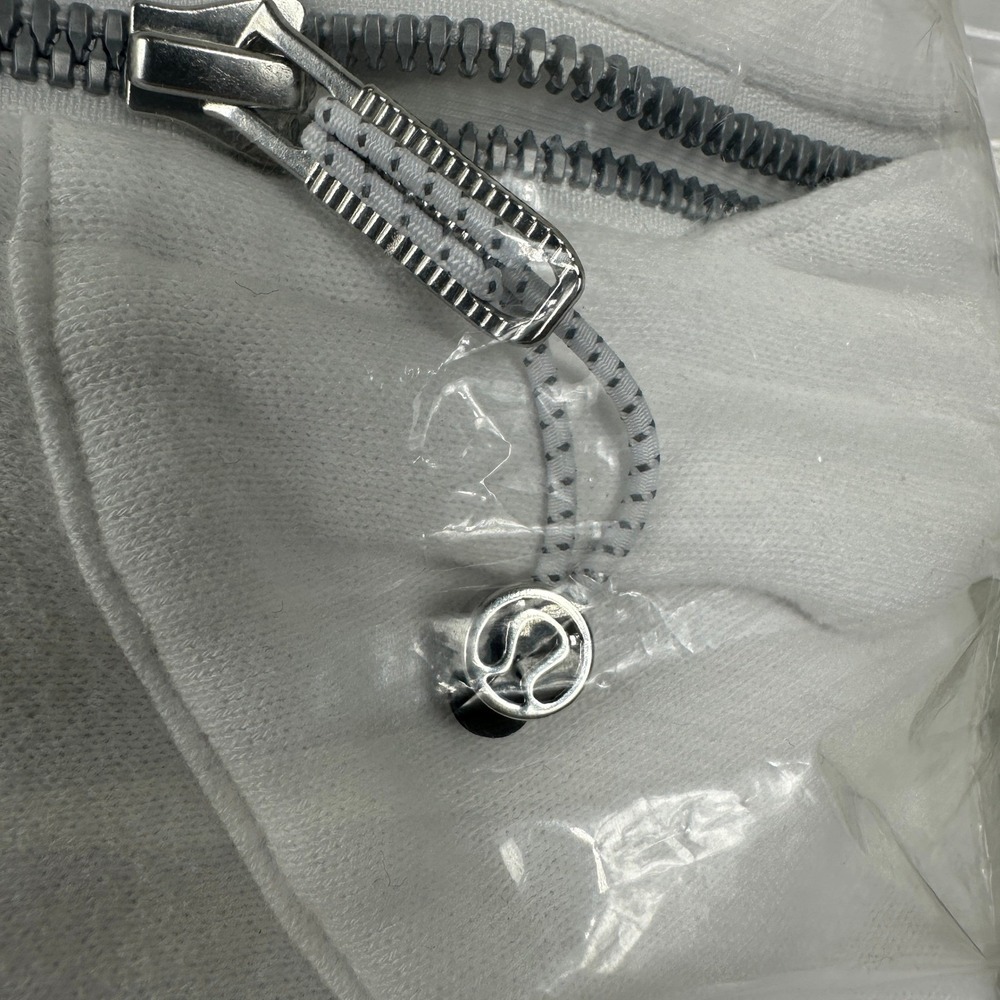 Lululemon Boston Bruins Womens XL/2XL Scuba Oversized Half-Zip Hoodie White‎ - Picture 8 of 9